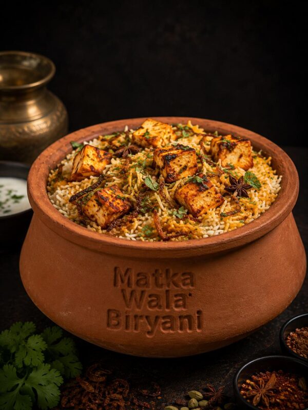 Paneer Tikka Biryani